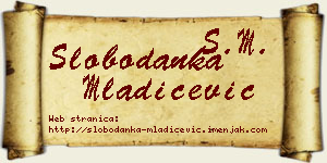 Slobodanka Mladićević vizit kartica